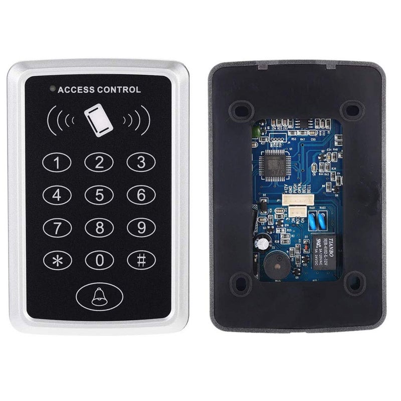 AMOCAM Door Access Control System, Stand-Alone Password Keypad + 5PCS Key Fobs Keychains for Entry Home Security Access Controller - Image 2